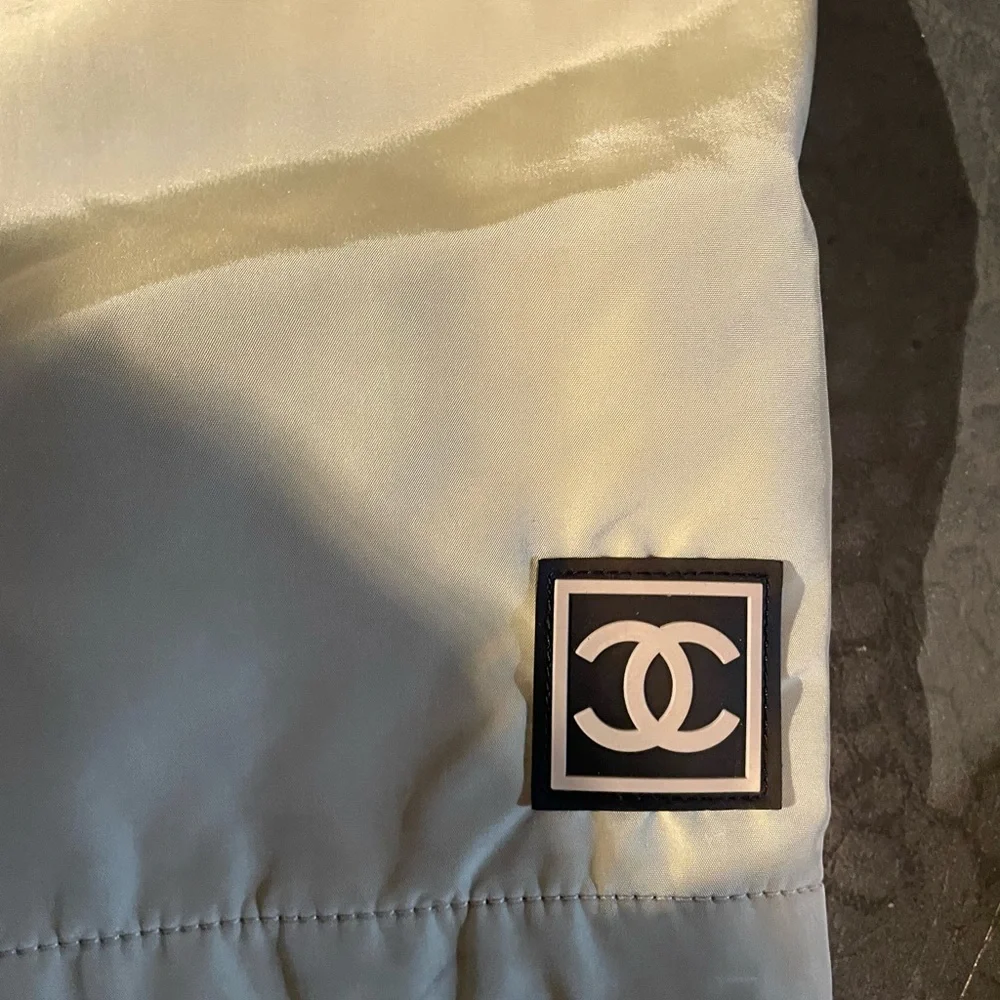 Chanel Vintage Sports Winter Women's Beige Pants - Picture 6 of 15